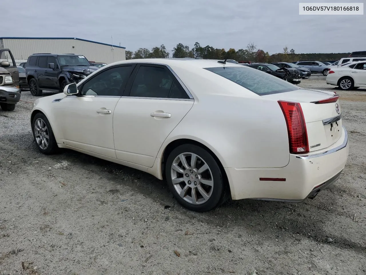 2008 Cadillac Cts Hi Feature V6 VIN: 1G6DV57V180166818 Lot: 78062214