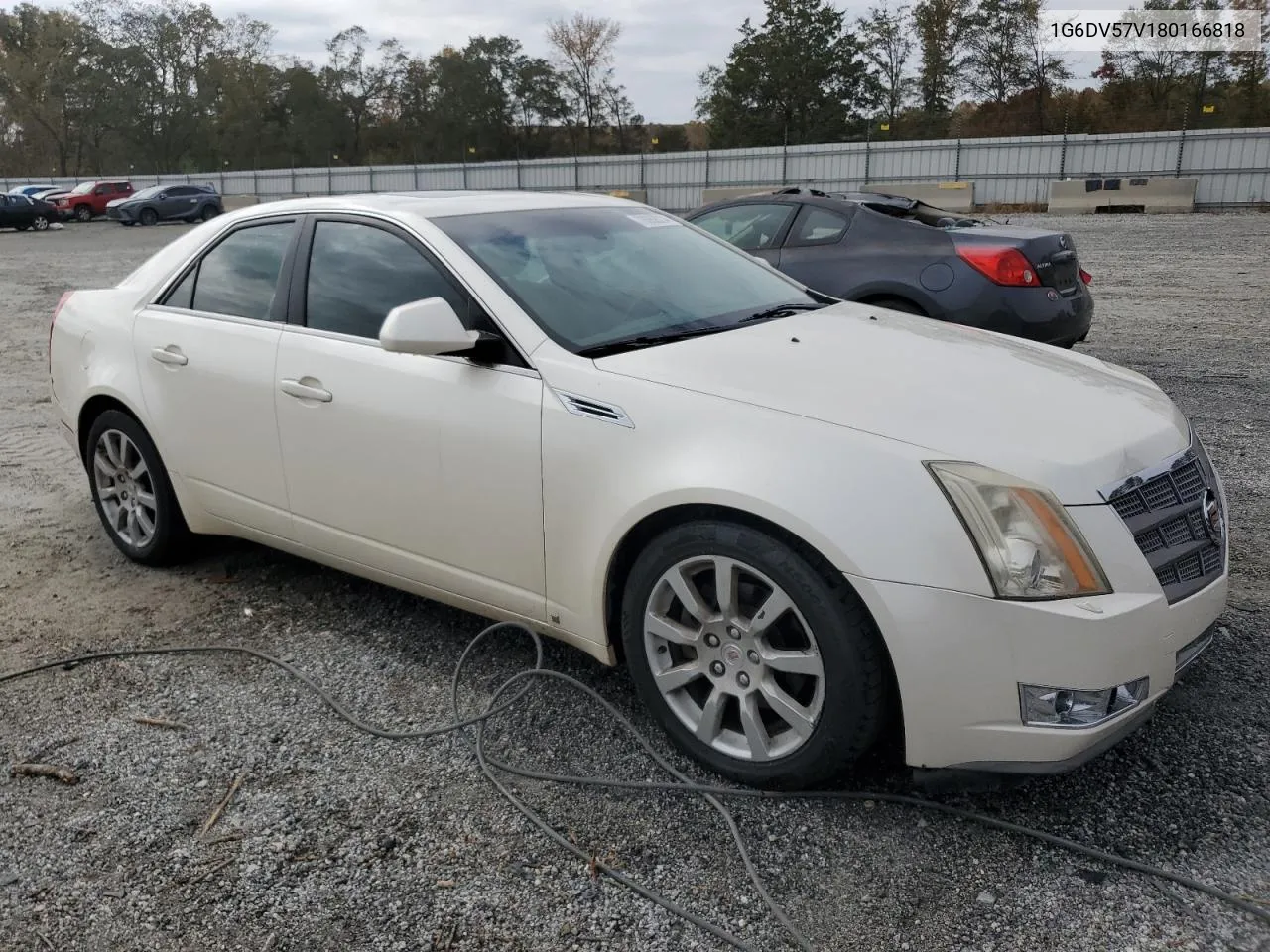 2008 Cadillac Cts Hi Feature V6 VIN: 1G6DV57V180166818 Lot: 78062214