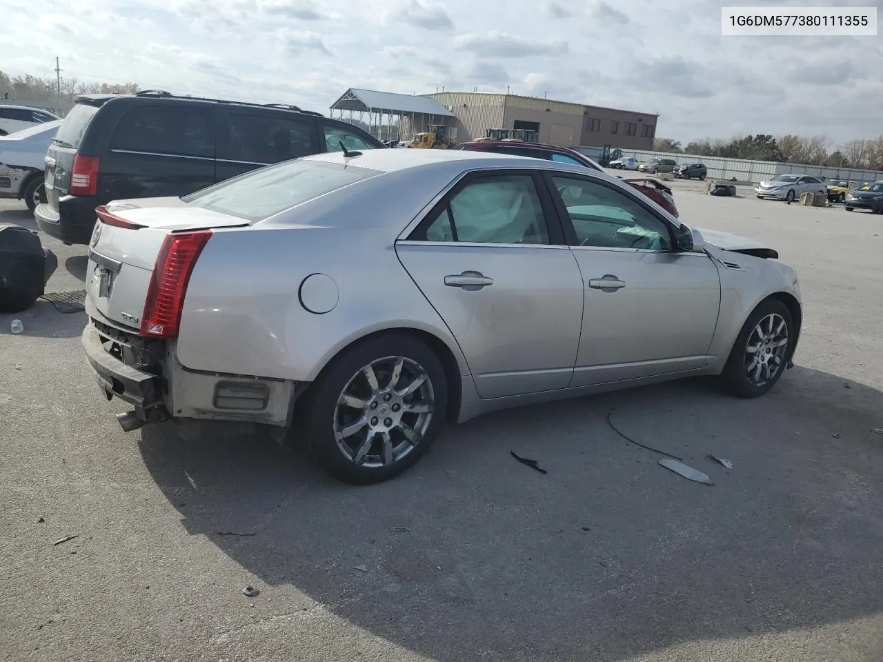 2008 Cadillac Cts VIN: 1G6DM577380111355 Lot: 78457324