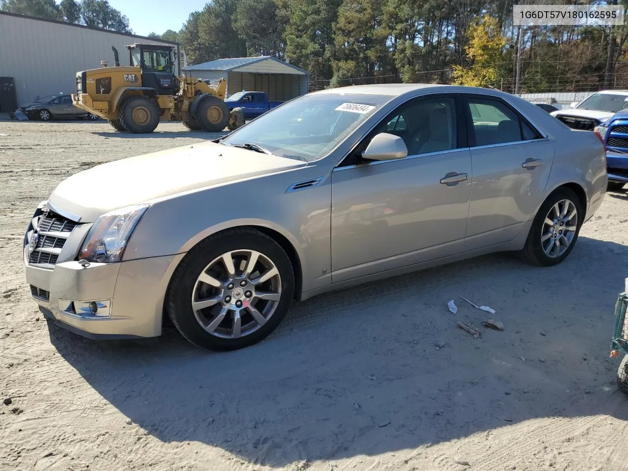 2008 Cadillac Cts Hi Feature V6 VIN: 1G6DT57V180162595 Lot: 78606494