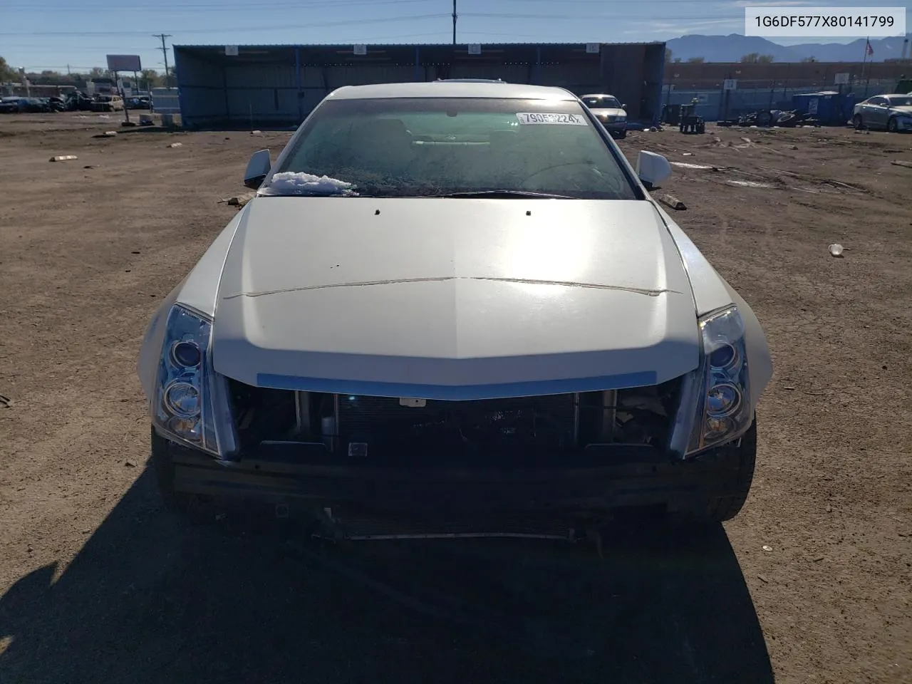 2008 Cadillac Cts VIN: 1G6DF577X80141799 Lot: 79053224