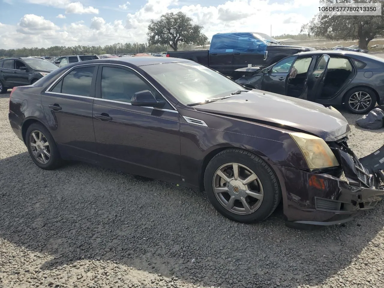 2008 Cadillac Cts VIN: 1G6DF577780213350 Lot: 79569024