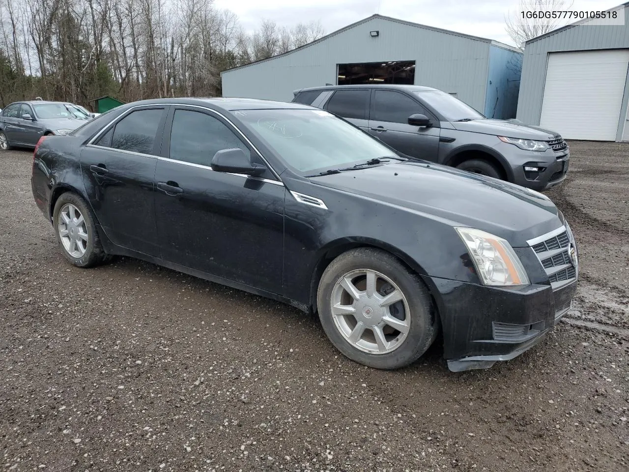 2009 Cadillac Cts VIN: 1G6DG577790105518 Lot: 44223154