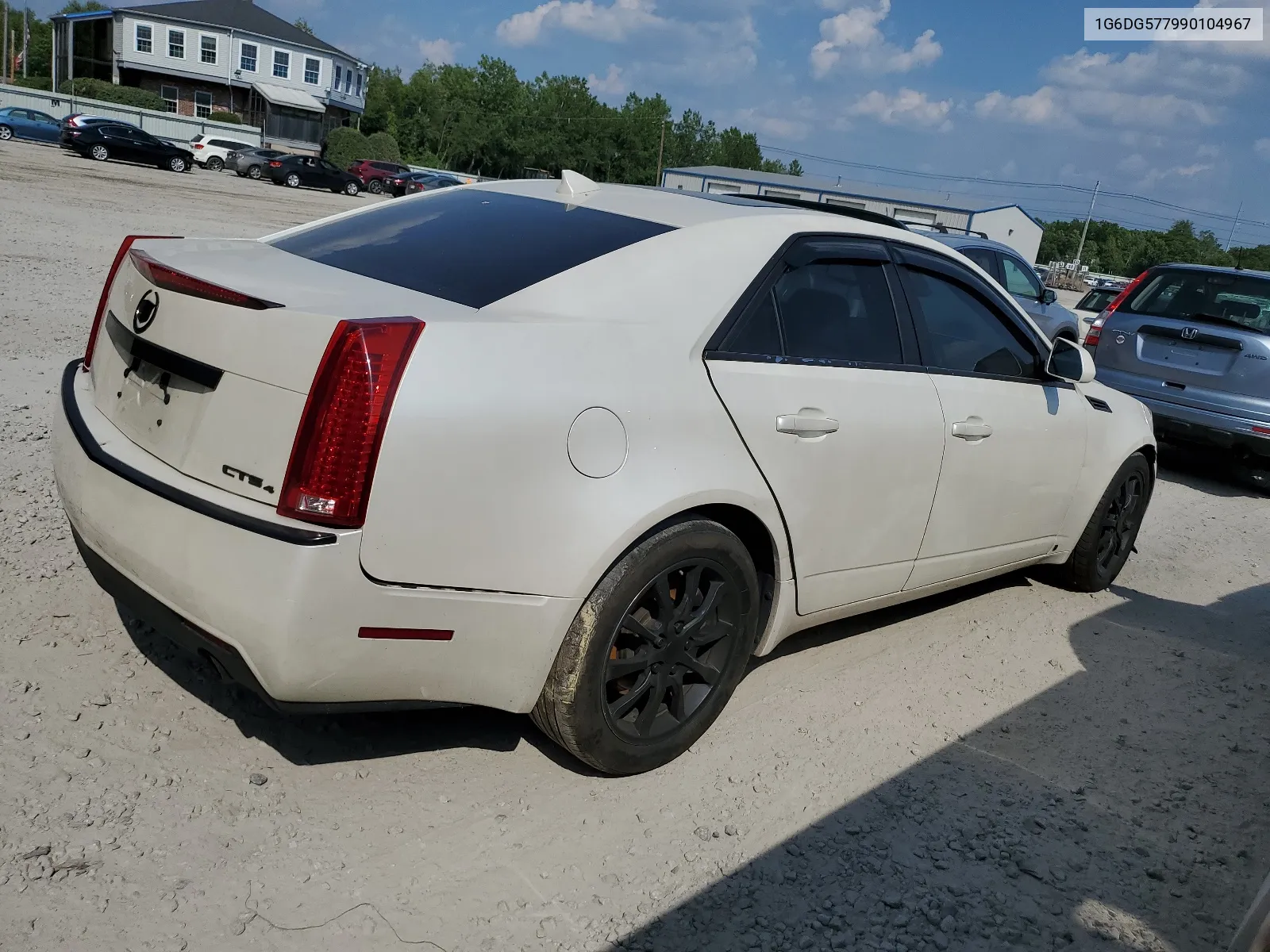 2009 Cadillac Cts VIN: 1G6DG577990104967 Lot: 60058104