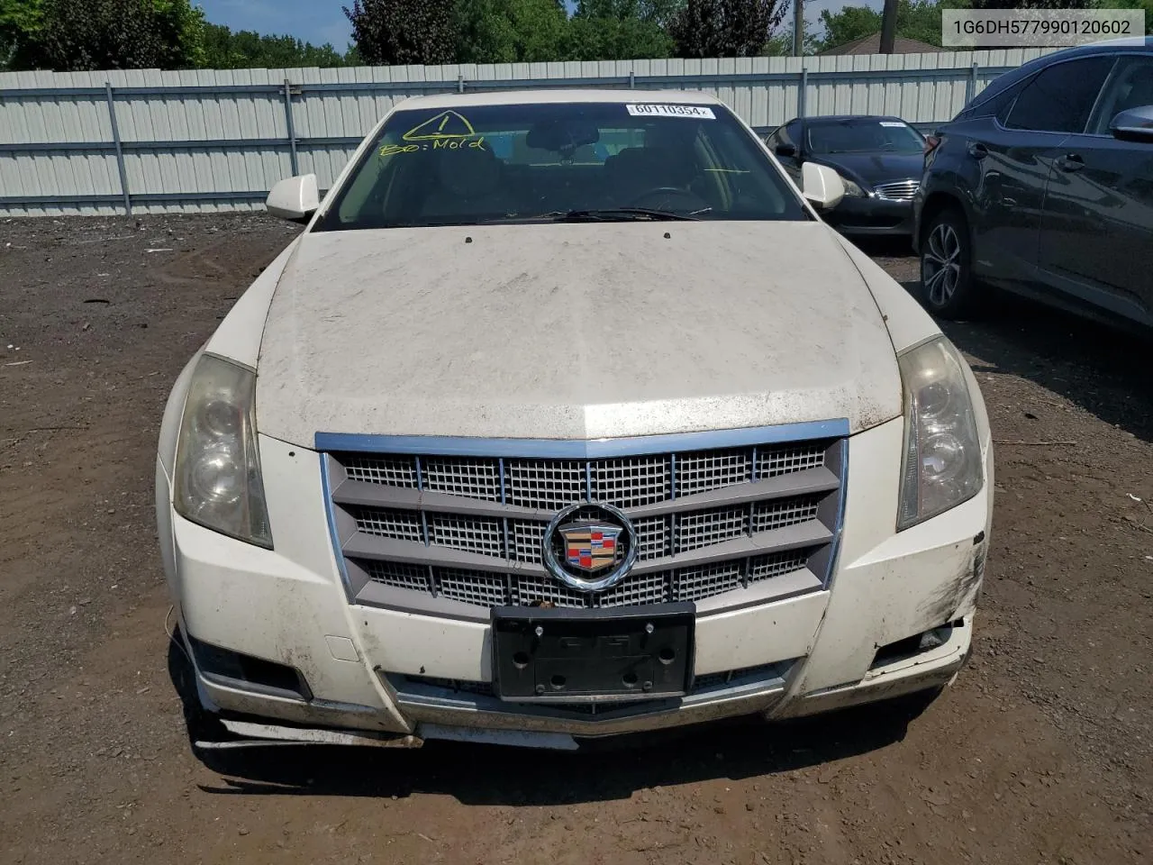 2009 Cadillac Cts VIN: 1G6DH577990120602 Lot: 60110354