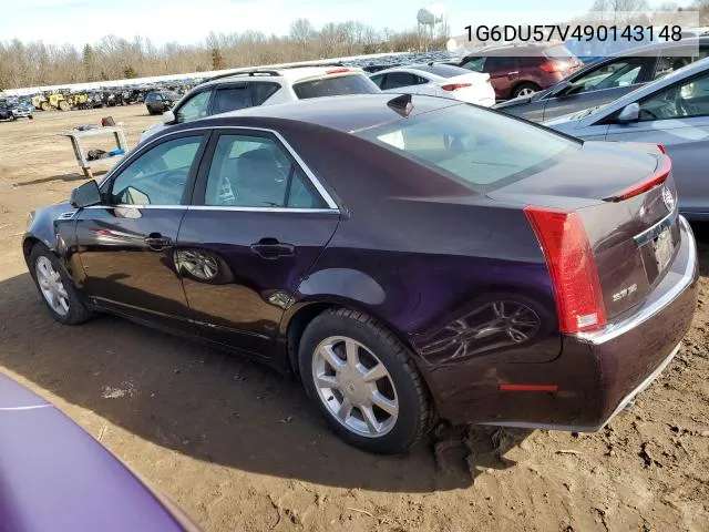 1G6DU57V490143148 2009 Cadillac Cts Hi Feature V6