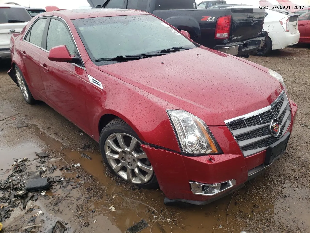 2009 Cadillac Cts Hi Feature V6 VIN: 1G6DT57V690112017 Lot: 62604064