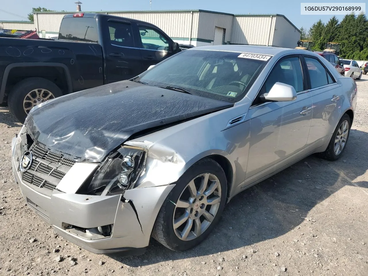 2009 Cadillac Cts Hi Feature V6 VIN: 1G6DU57V290168999 Lot: 64703434