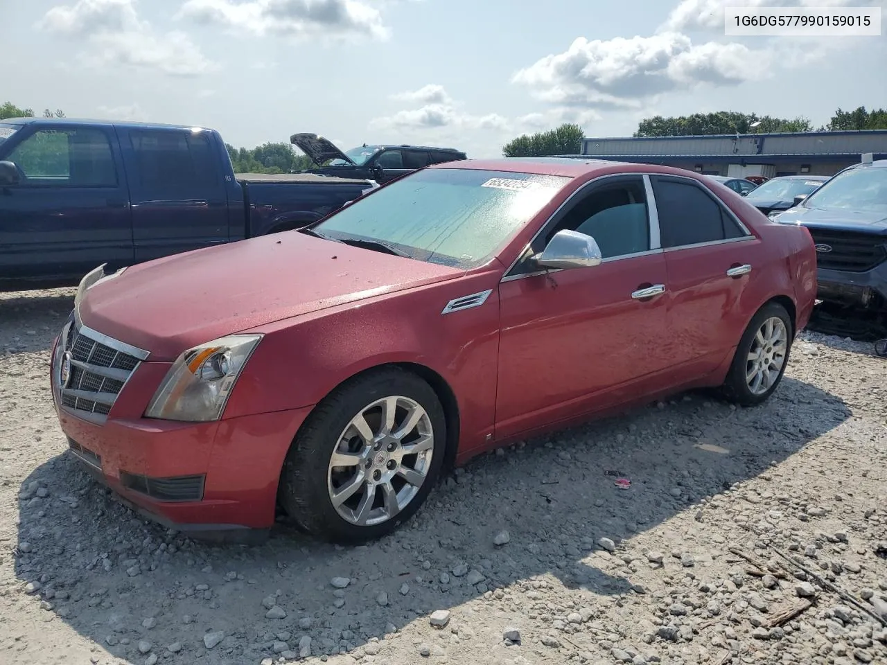 2009 Cadillac Cts VIN: 1G6DG577990159015 Lot: 65242254