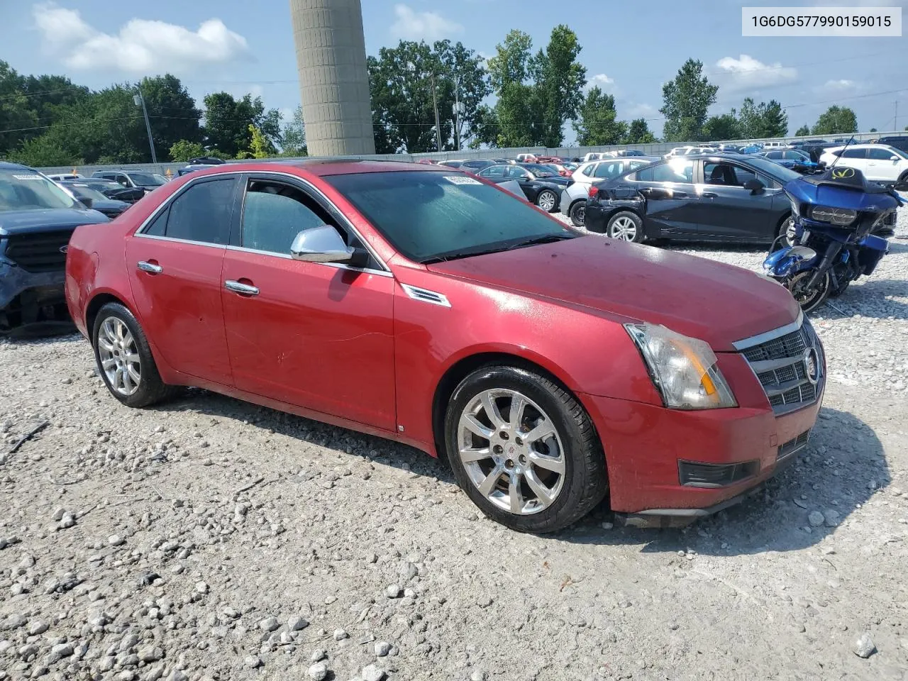 2009 Cadillac Cts VIN: 1G6DG577990159015 Lot: 65242254