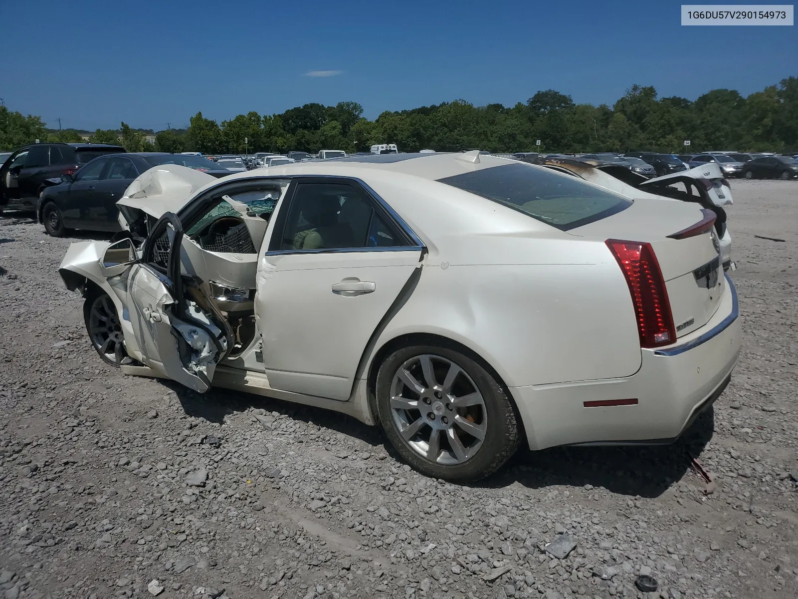 2009 Cadillac Cts Hi Feature V6 VIN: 1G6DU57V290154973 Lot: 66617554