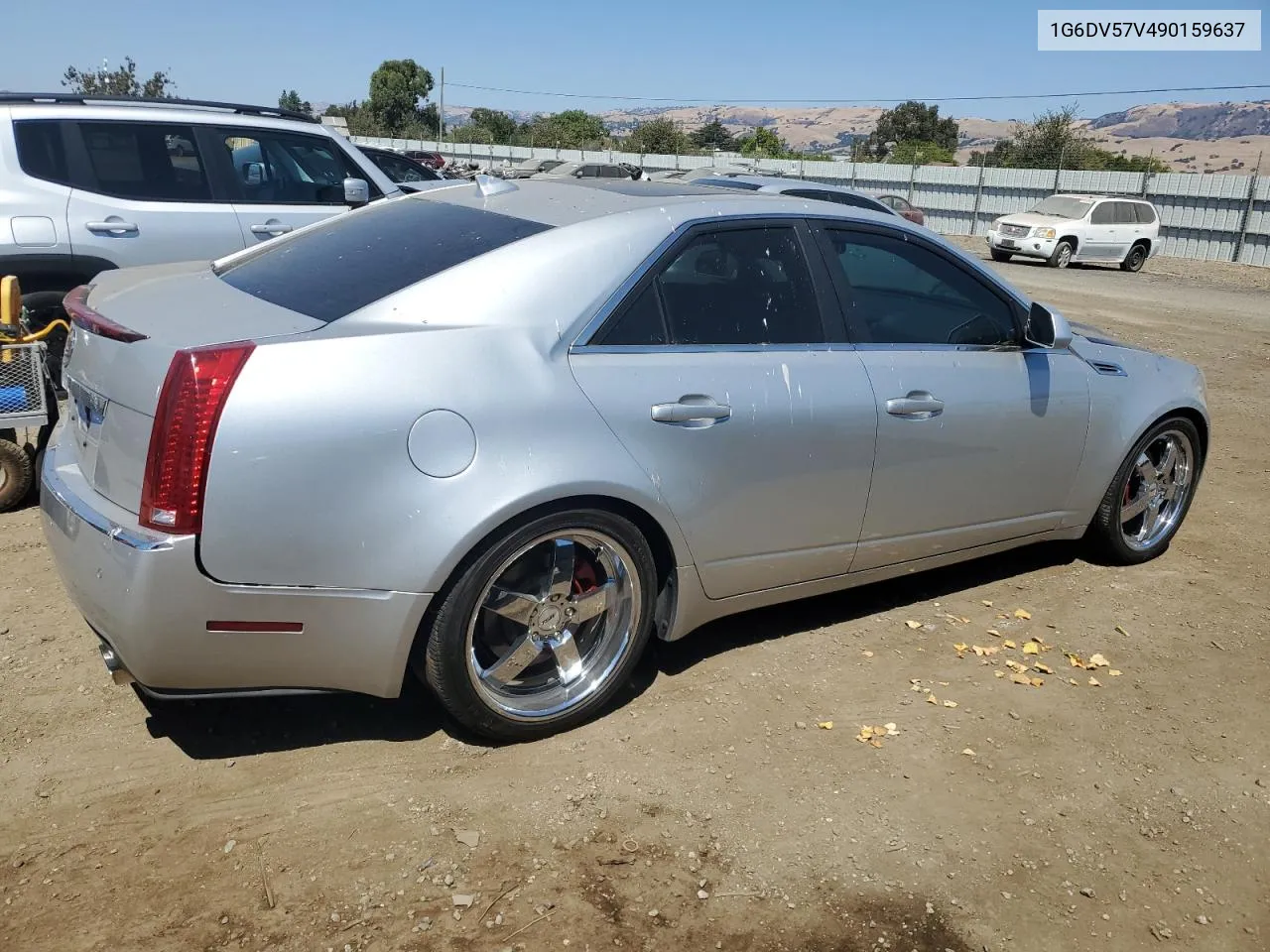 2009 Cadillac Cts Hi Feature V6 VIN: 1G6DV57V490159637 Lot: 68334784