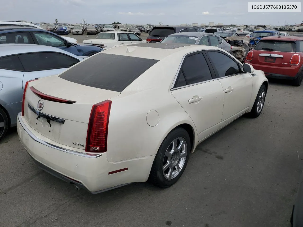 2009 Cadillac Cts VIN: 1G6DJ577690135370 Lot: 68508524