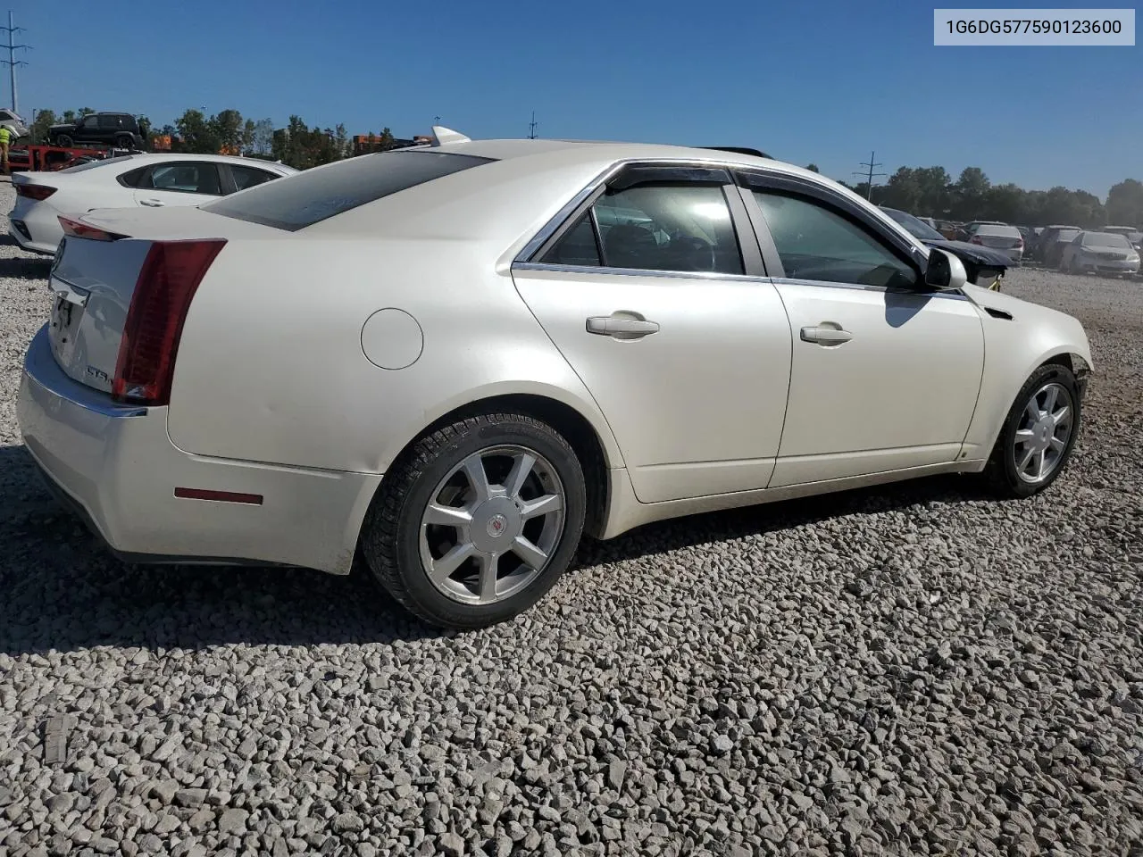 2009 Cadillac Cts VIN: 1G6DG577590123600 Lot: 69794484