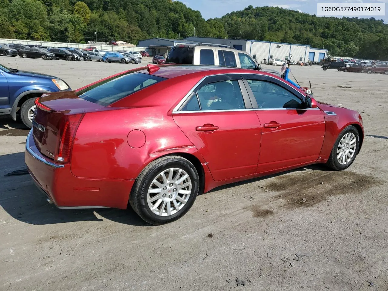 2009 Cadillac Cts VIN: 1G6DG577490174019 Lot: 69858954