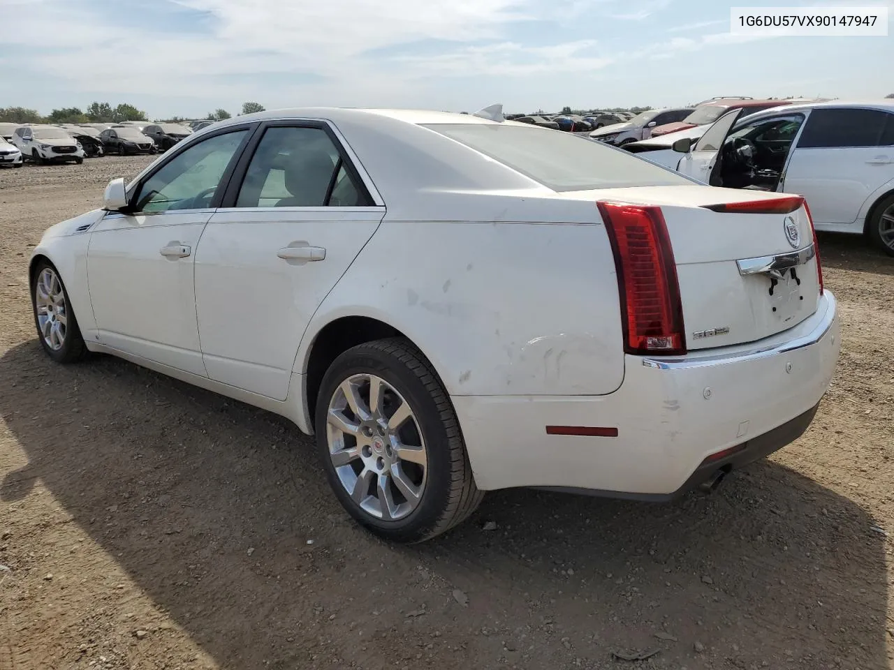 2009 Cadillac Cts Hi Feature V6 VIN: 1G6DU57VX90147947 Lot: 71367684