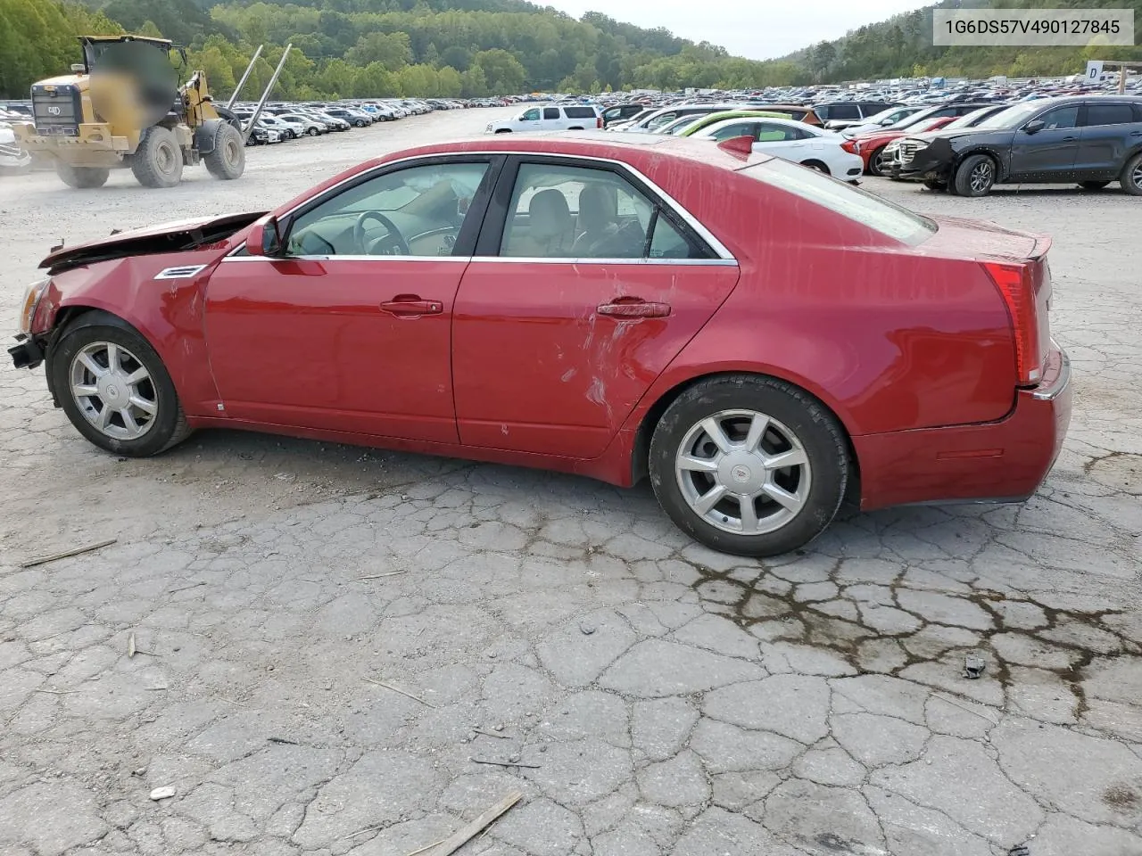 2009 Cadillac Cts Hi Feature V6 VIN: 1G6DS57V490127845 Lot: 71753964