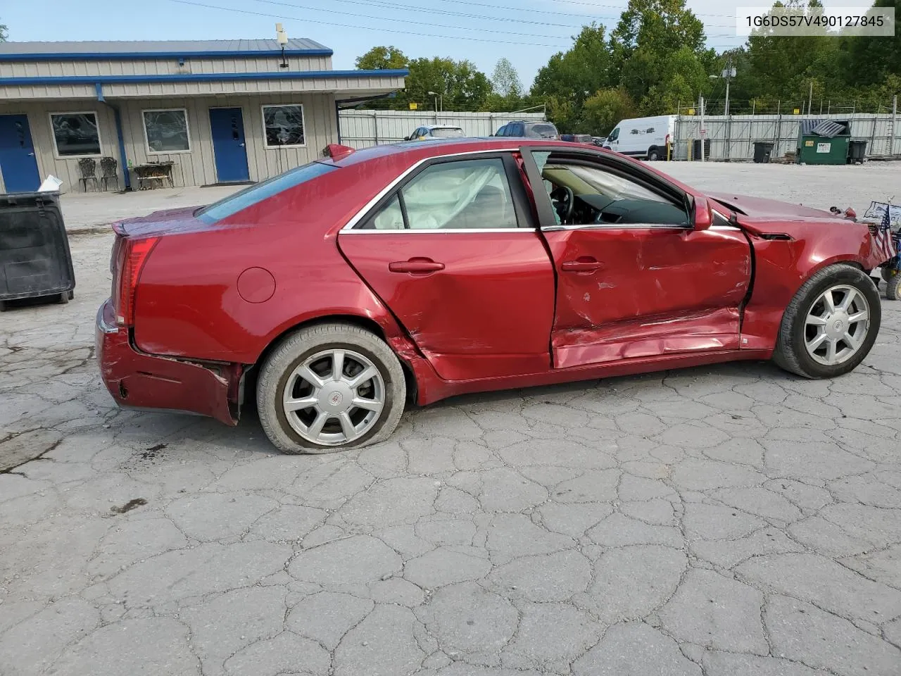 2009 Cadillac Cts Hi Feature V6 VIN: 1G6DS57V490127845 Lot: 71753964