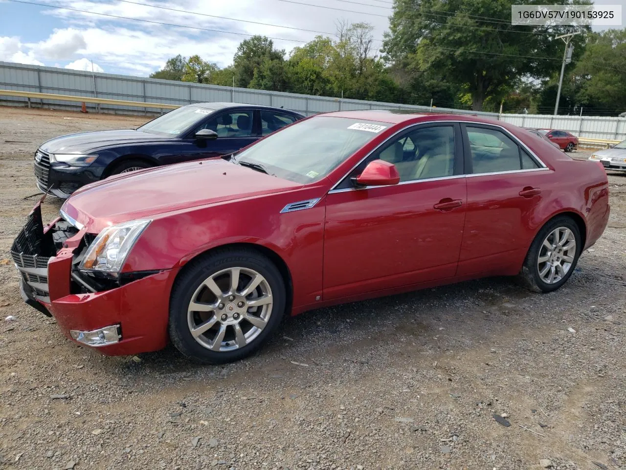 1G6DV57V190153925 2009 Cadillac Cts Hi Feature V6