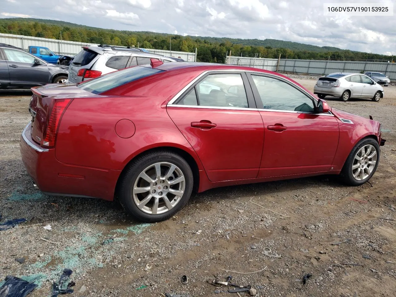 1G6DV57V190153925 2009 Cadillac Cts Hi Feature V6