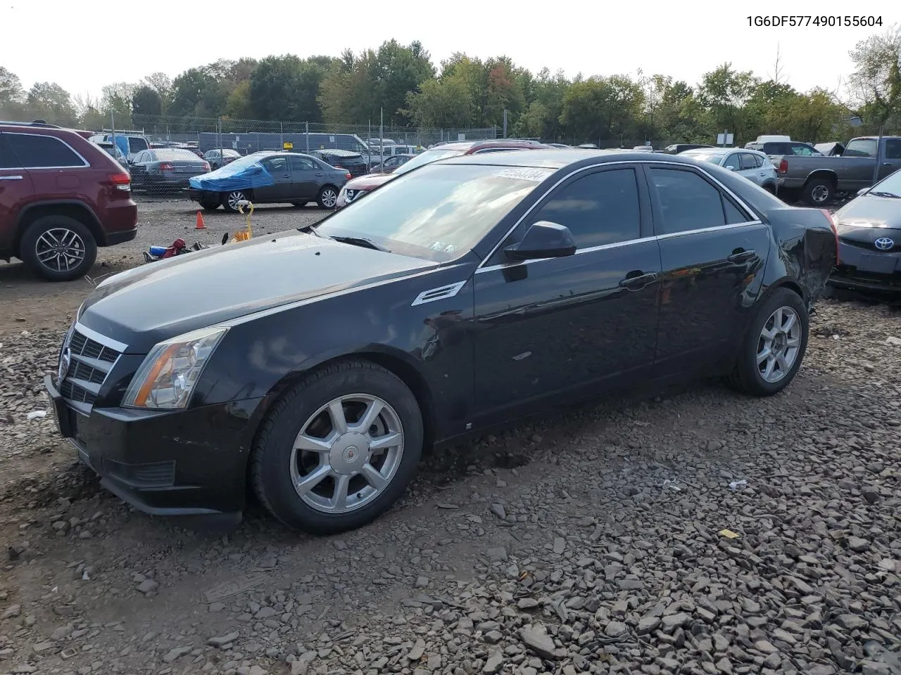 2009 Cadillac Cts VIN: 1G6DF577490155604 Lot: 72563784