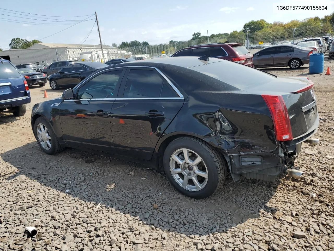 2009 Cadillac Cts VIN: 1G6DF577490155604 Lot: 72563784