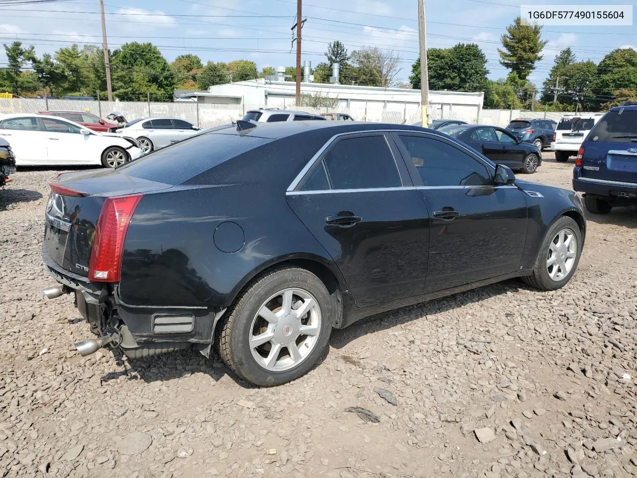 2009 Cadillac Cts VIN: 1G6DF577490155604 Lot: 72563784