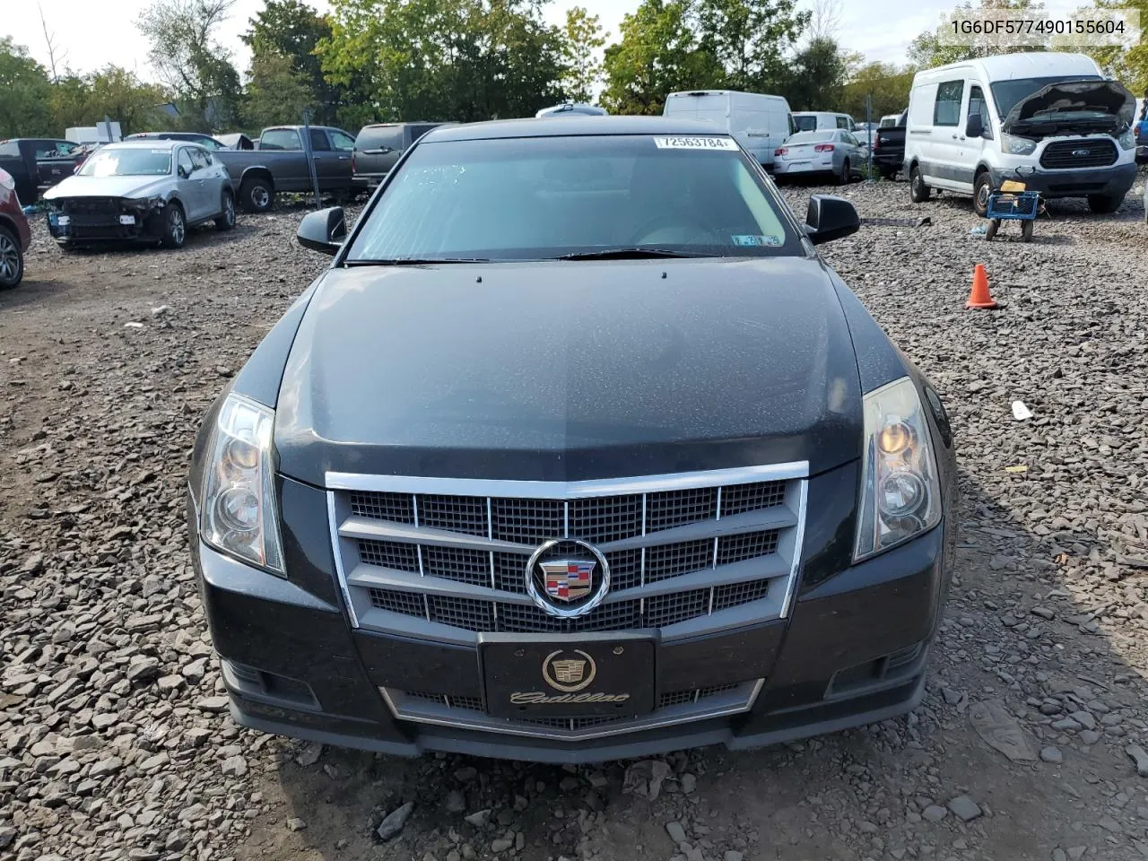 2009 Cadillac Cts VIN: 1G6DF577490155604 Lot: 72563784