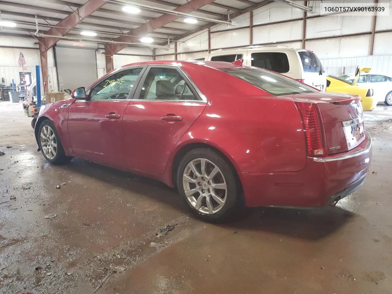 2009 Cadillac Cts Hi Feature V6 VIN: 1G6DT57VX90163939 Lot: 74252464