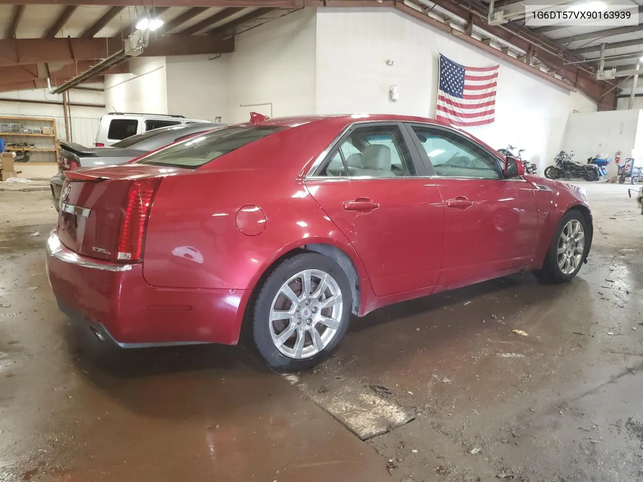 2009 Cadillac Cts Hi Feature V6 VIN: 1G6DT57VX90163939 Lot: 74252464