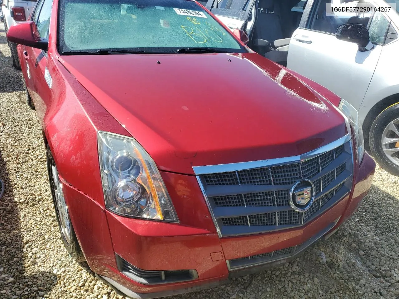 2009 Cadillac Cts VIN: 1G6DF577290164267 Lot: 74480394