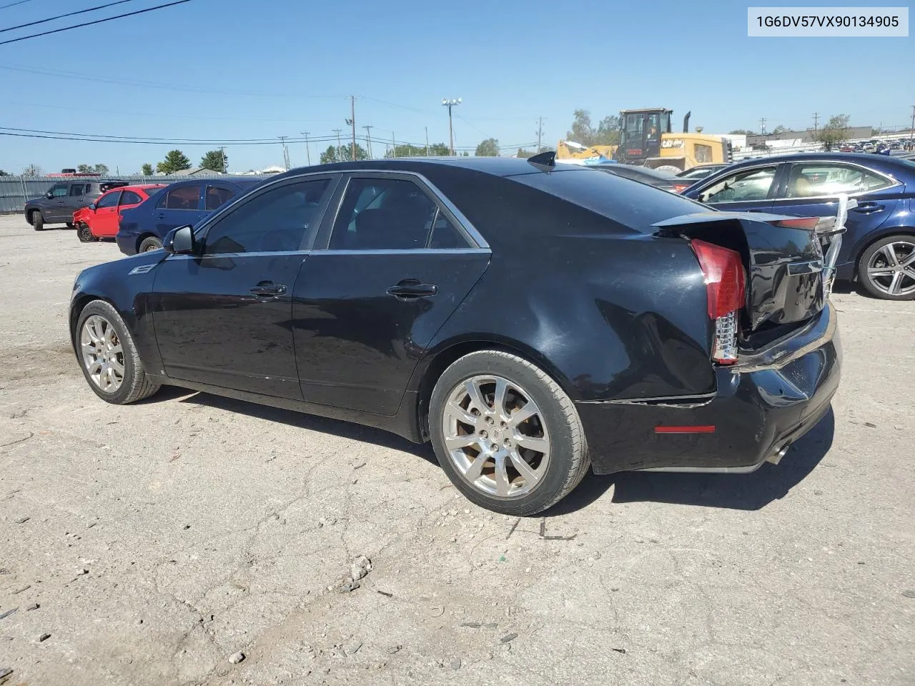 2009 Cadillac Cts Hi Feature V6 VIN: 1G6DV57VX90134905 Lot: 75233374