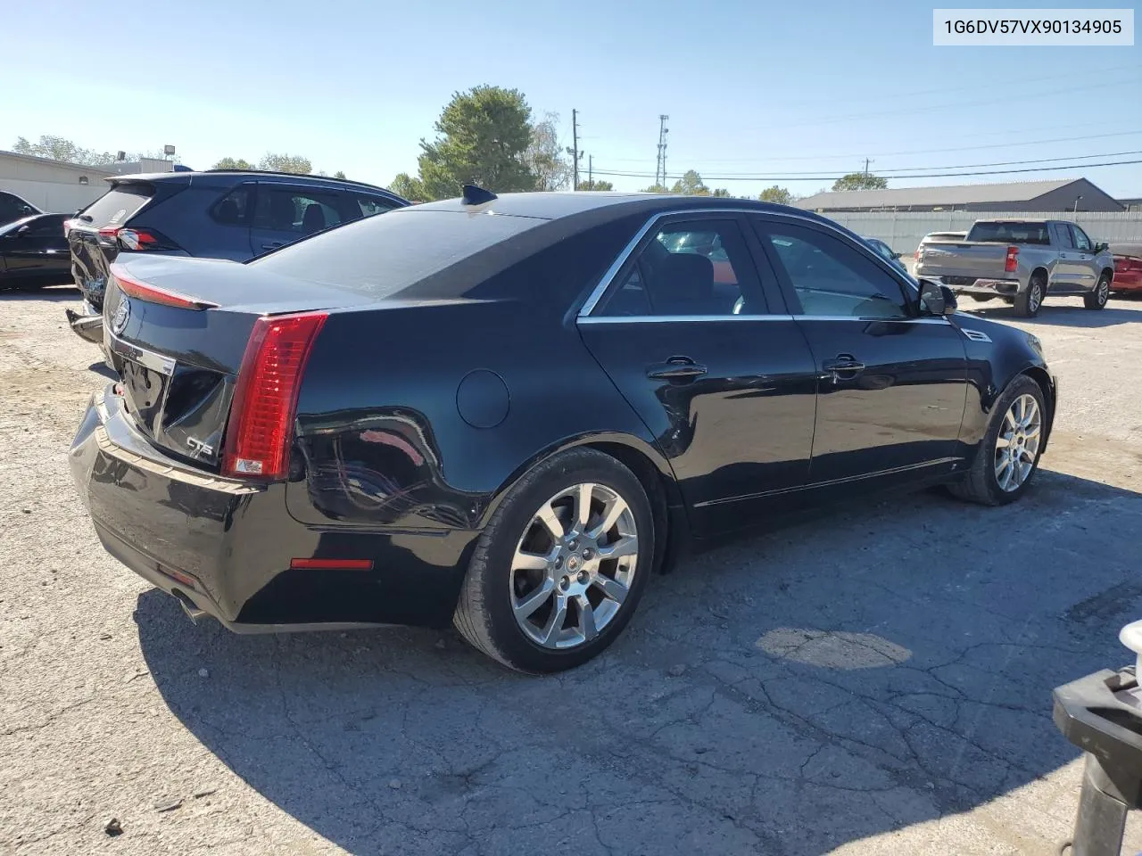 2009 Cadillac Cts Hi Feature V6 VIN: 1G6DV57VX90134905 Lot: 75233374