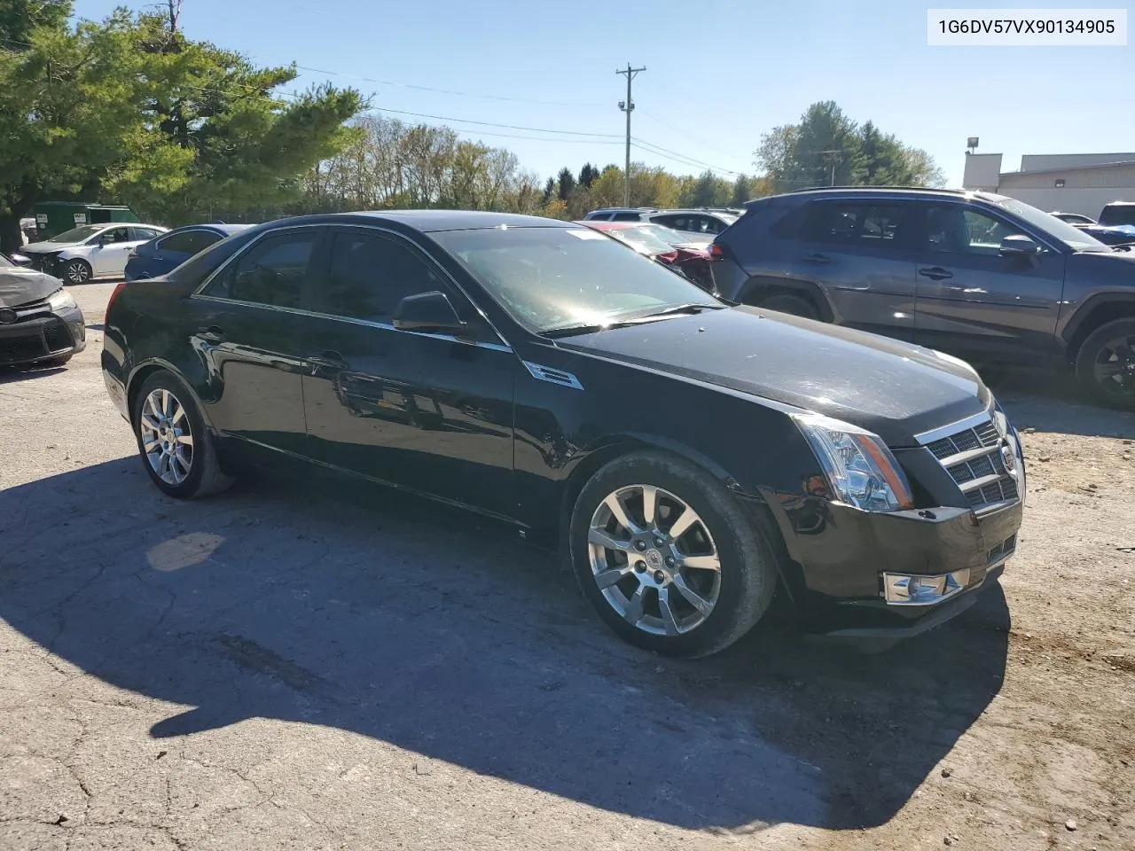 2009 Cadillac Cts Hi Feature V6 VIN: 1G6DV57VX90134905 Lot: 75233374