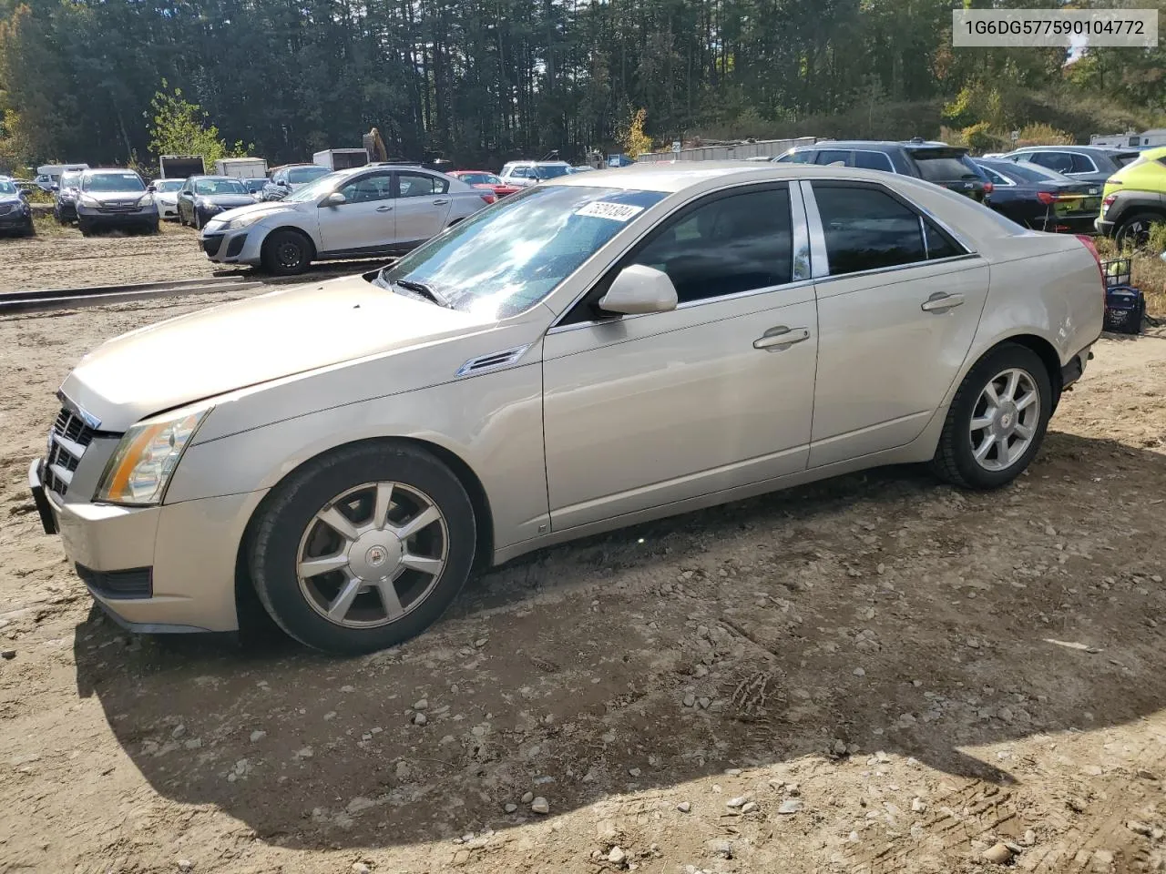 2009 Cadillac Cts VIN: 1G6DG577590104772 Lot: 75291304