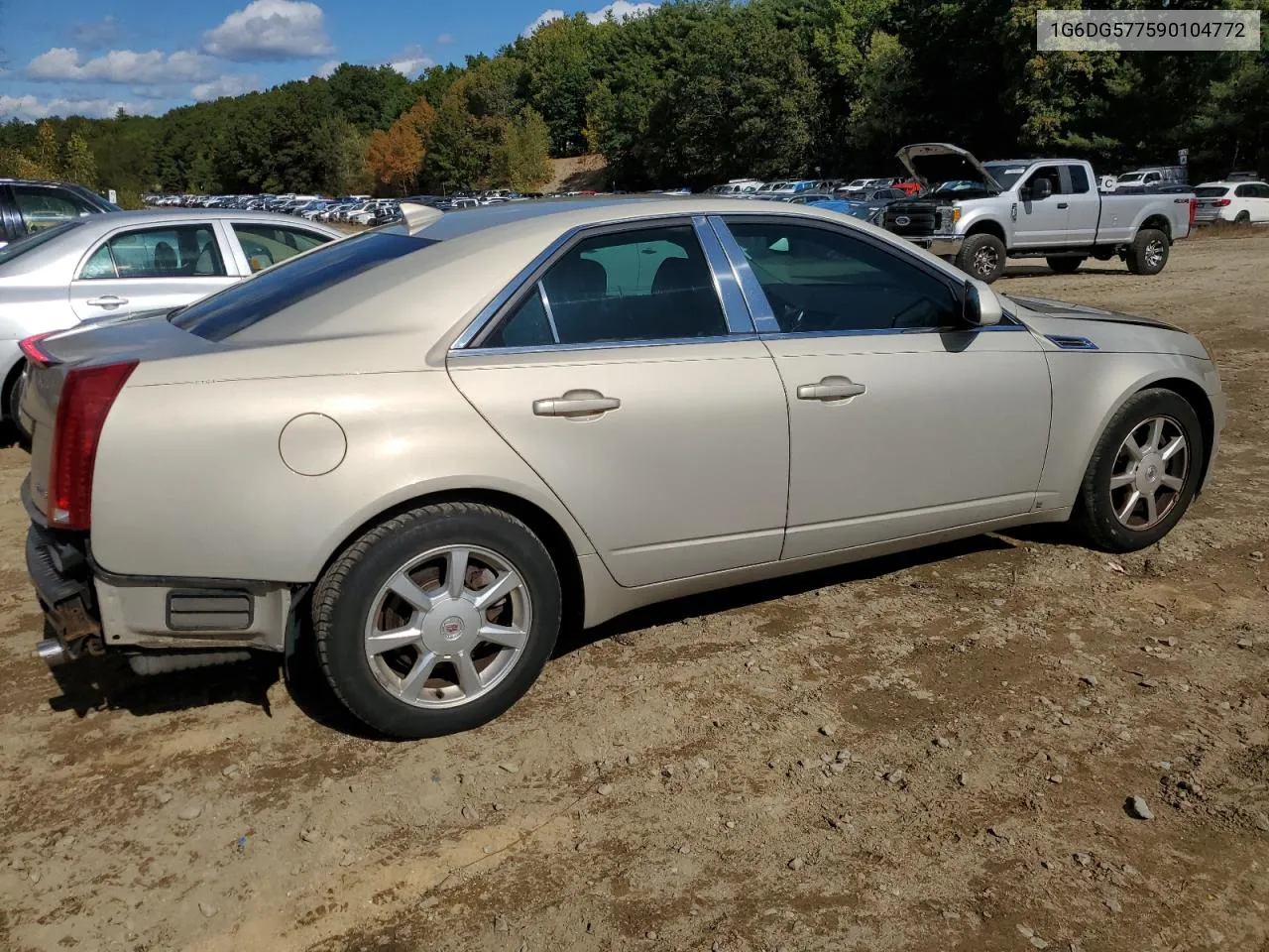 2009 Cadillac Cts VIN: 1G6DG577590104772 Lot: 75291304