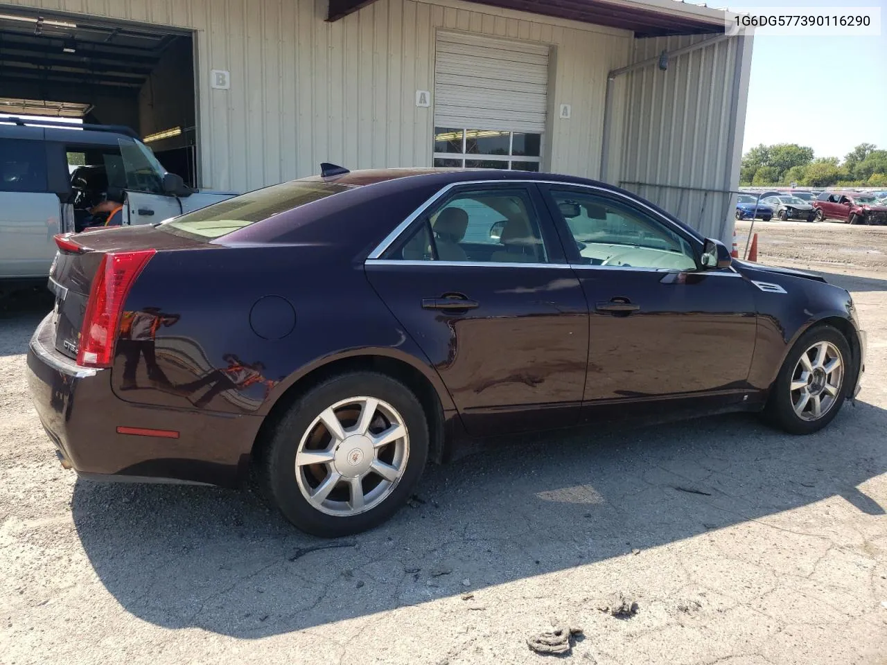 2009 Cadillac Cts VIN: 1G6DG577390116290 Lot: 75328304