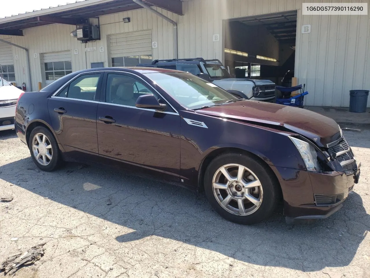 2009 Cadillac Cts VIN: 1G6DG577390116290 Lot: 75328304