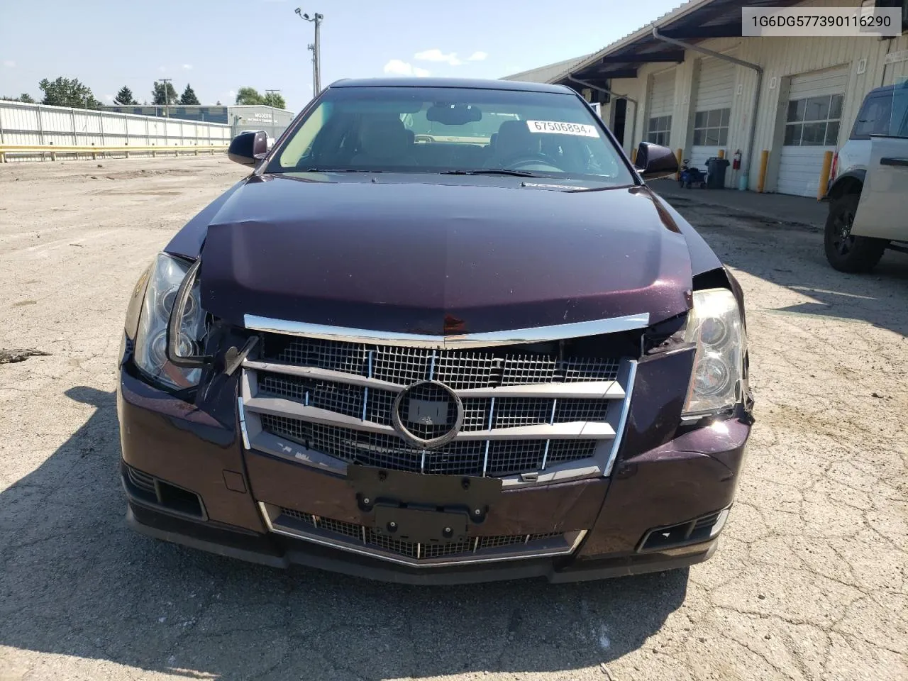 2009 Cadillac Cts VIN: 1G6DG577390116290 Lot: 75328304