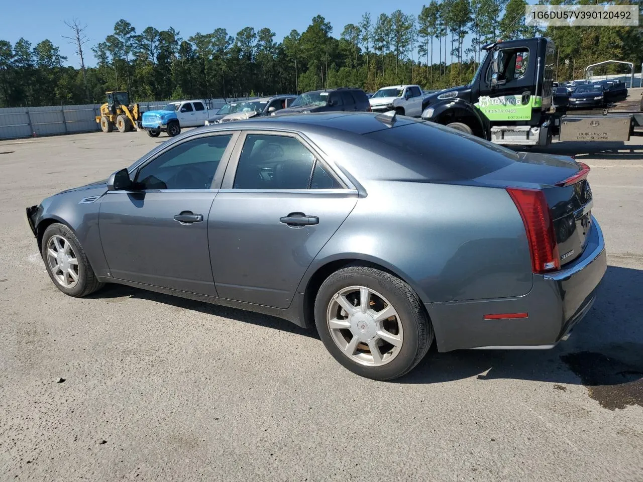 2009 Cadillac Cts Hi Feature V6 VIN: 1G6DU57V390120492 Lot: 75645744