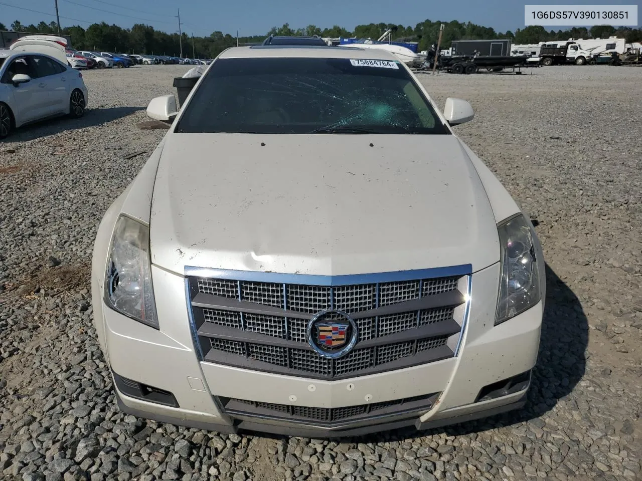 2009 Cadillac Cts Hi Feature V6 VIN: 1G6DS57V390130851 Lot: 75884764