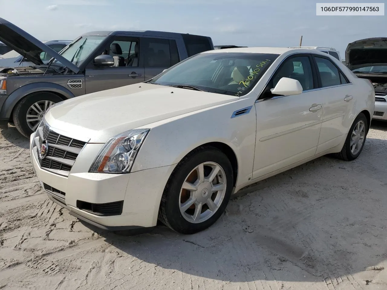 2009 Cadillac Cts VIN: 1G6DF577990147563 Lot: 76090504