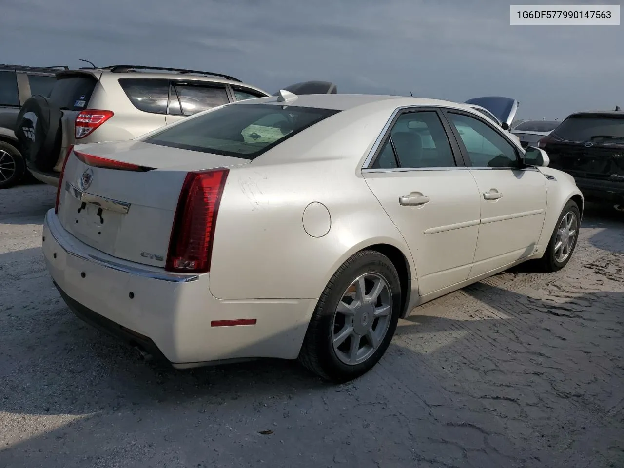 2009 Cadillac Cts VIN: 1G6DF577990147563 Lot: 76090504