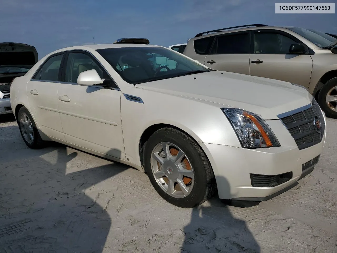 2009 Cadillac Cts VIN: 1G6DF577990147563 Lot: 76090504