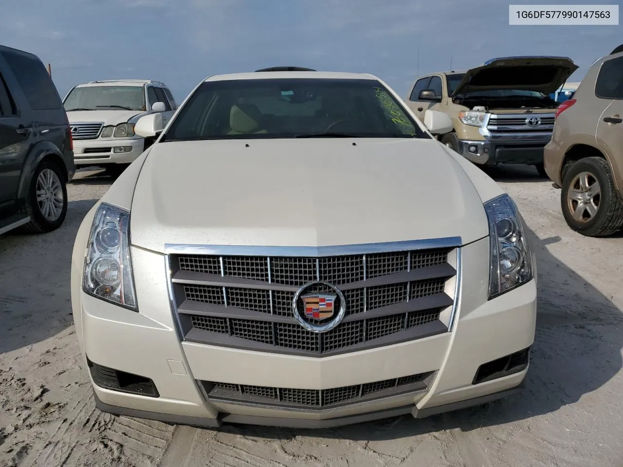 2009 Cadillac Cts VIN: 1G6DF577990147563 Lot: 76090504