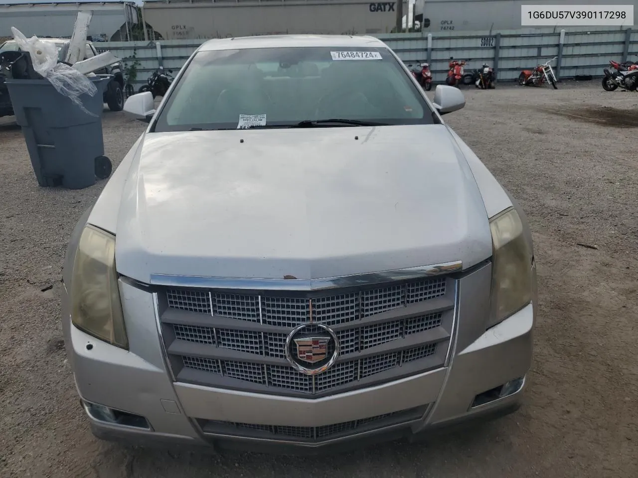 2009 Cadillac Cts Hi Feature V6 VIN: 1G6DU57V390117298 Lot: 76484724