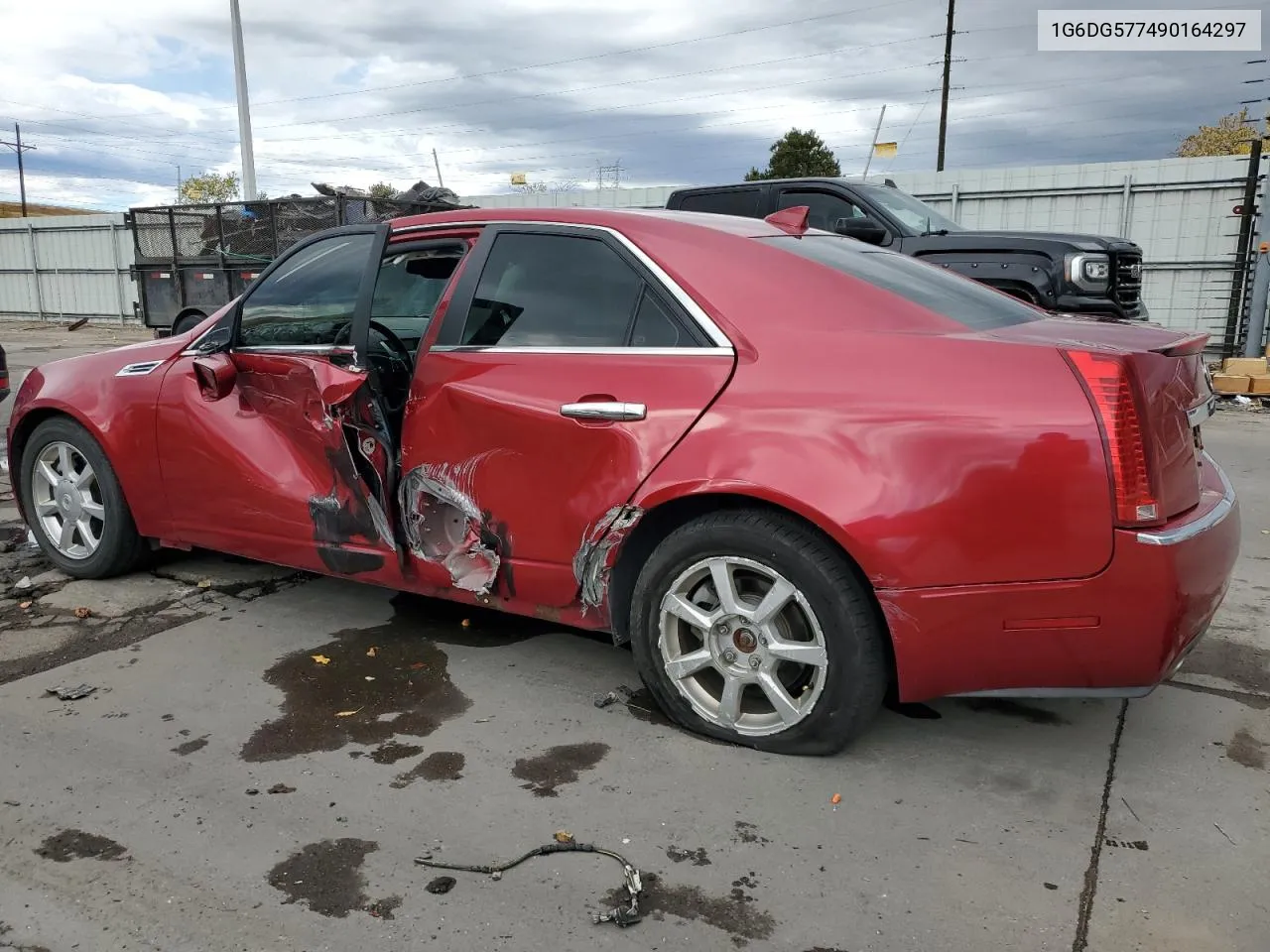 2009 Cadillac Cts VIN: 1G6DG577490164297 Lot: 76783714