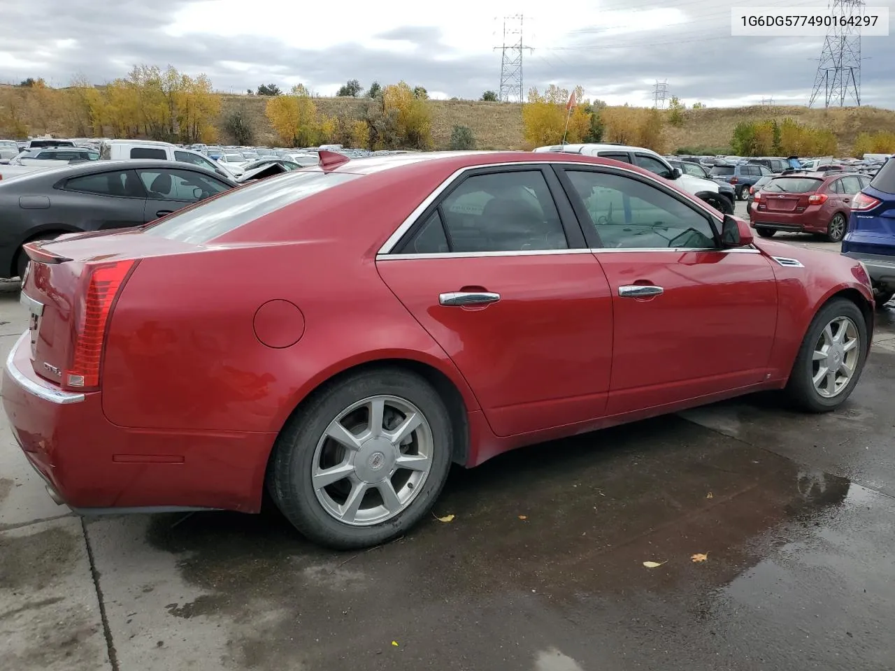 2009 Cadillac Cts VIN: 1G6DG577490164297 Lot: 76783714