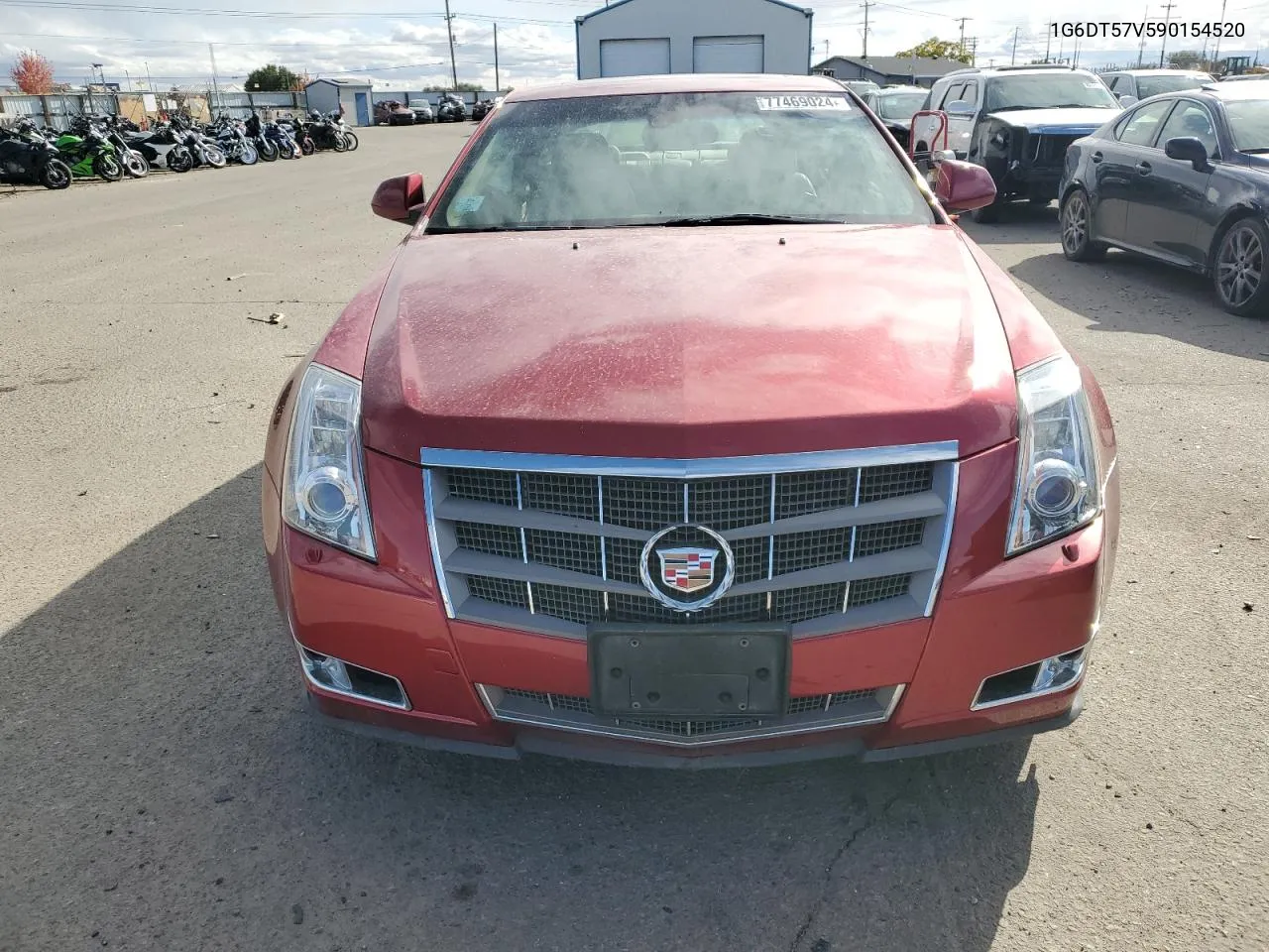 2009 Cadillac Cts Hi Feature V6 VIN: 1G6DT57V590154520 Lot: 77469024