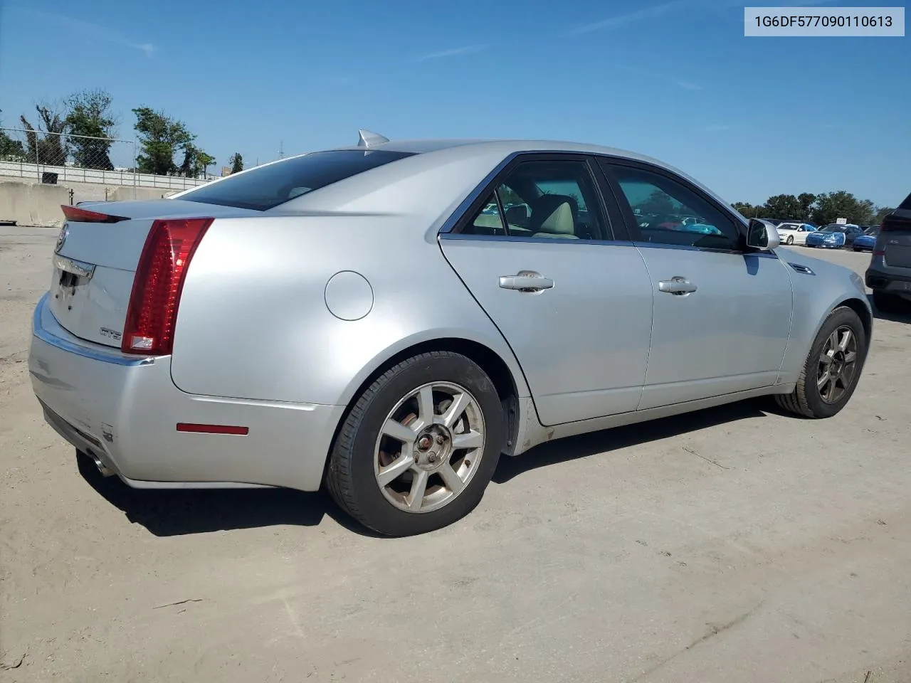 2009 Cadillac Cts VIN: 1G6DF577090110613 Lot: 77608514